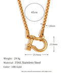 Dual Tone Necklace