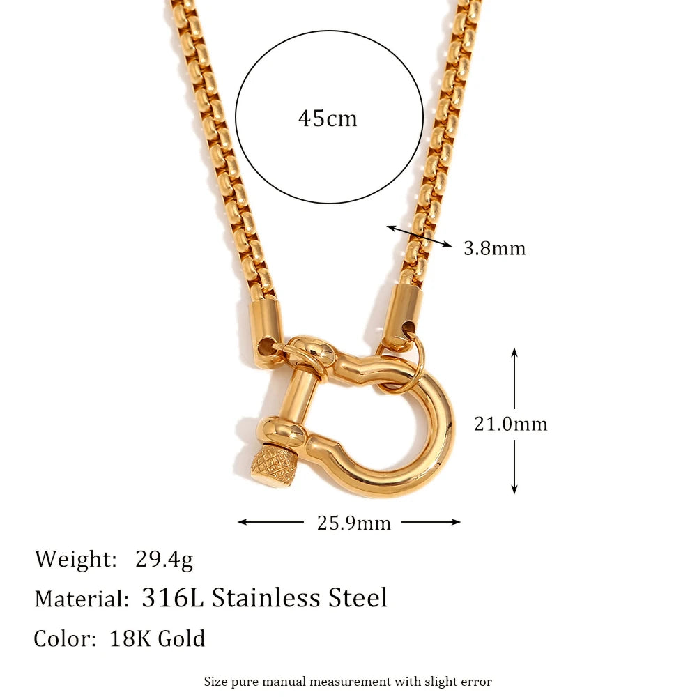 Dual Tone Necklace