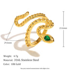 Serpent Shine Ring