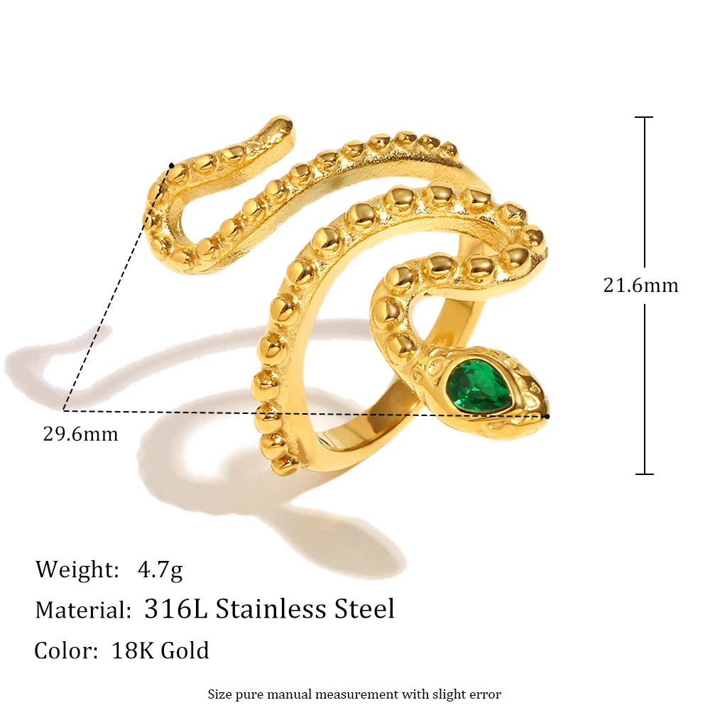 Serpent Shine Ring
