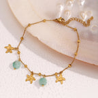 Starlight Amazonite Anklet