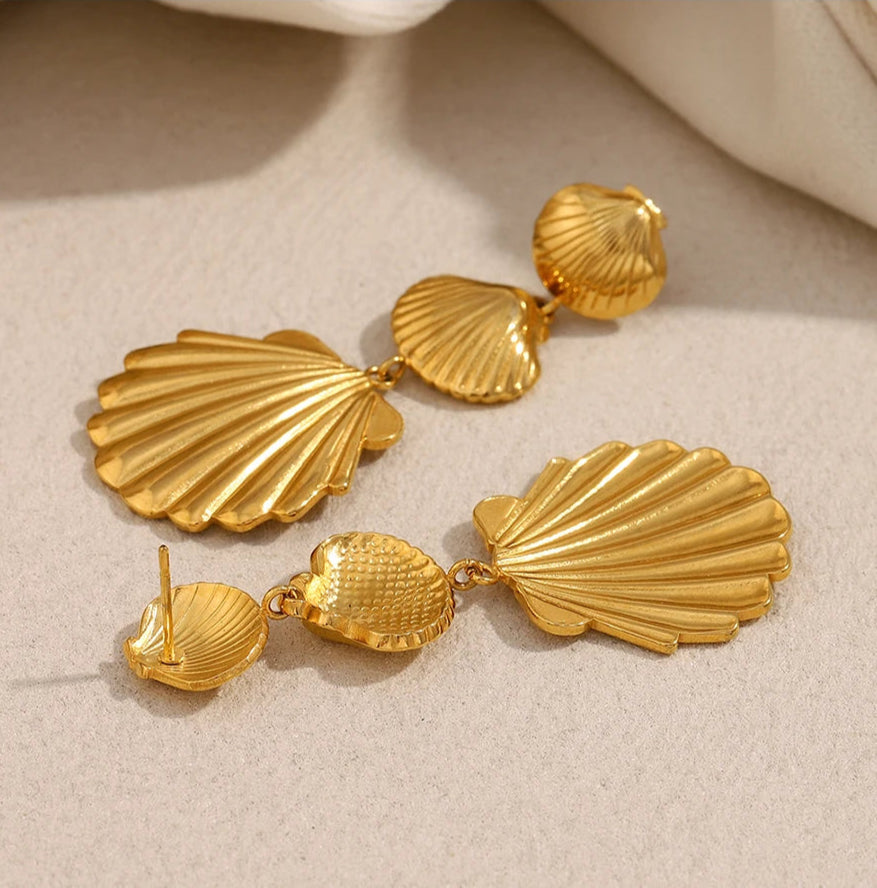 Starfish & Shell Necklace Set