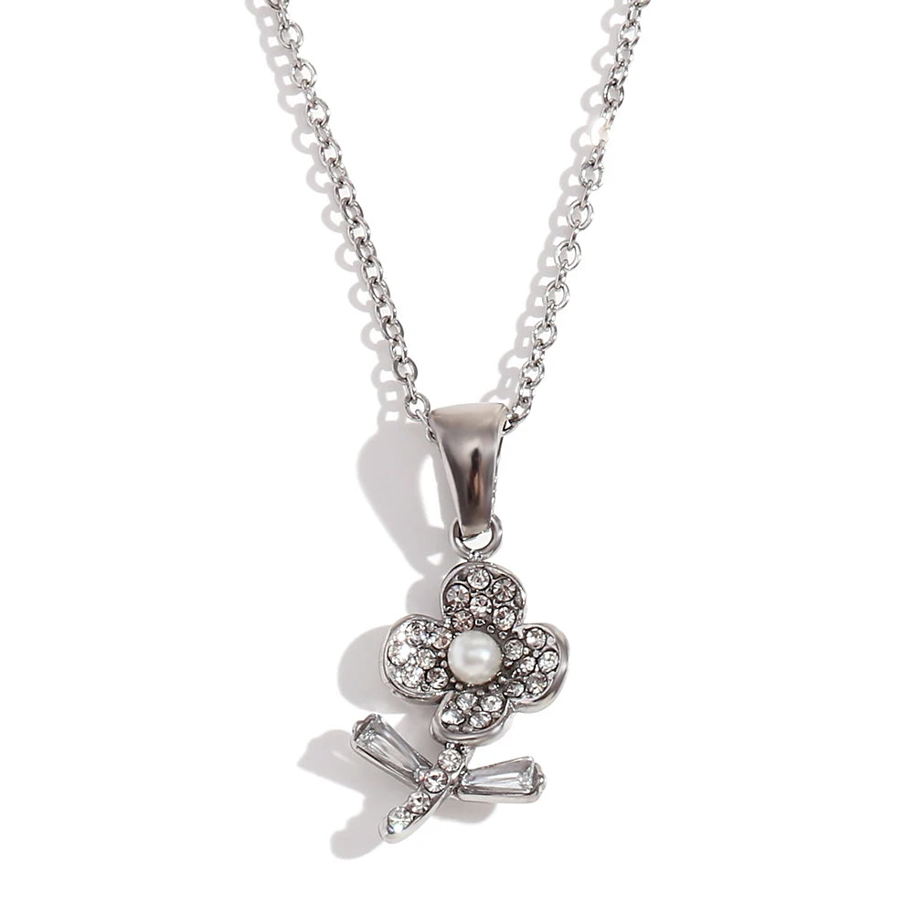 Pearl Blossom Necklace