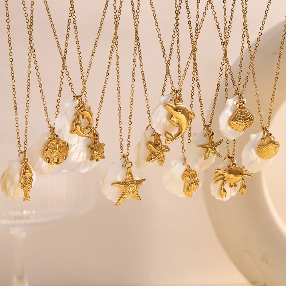 Sea Life Pendant Necklace