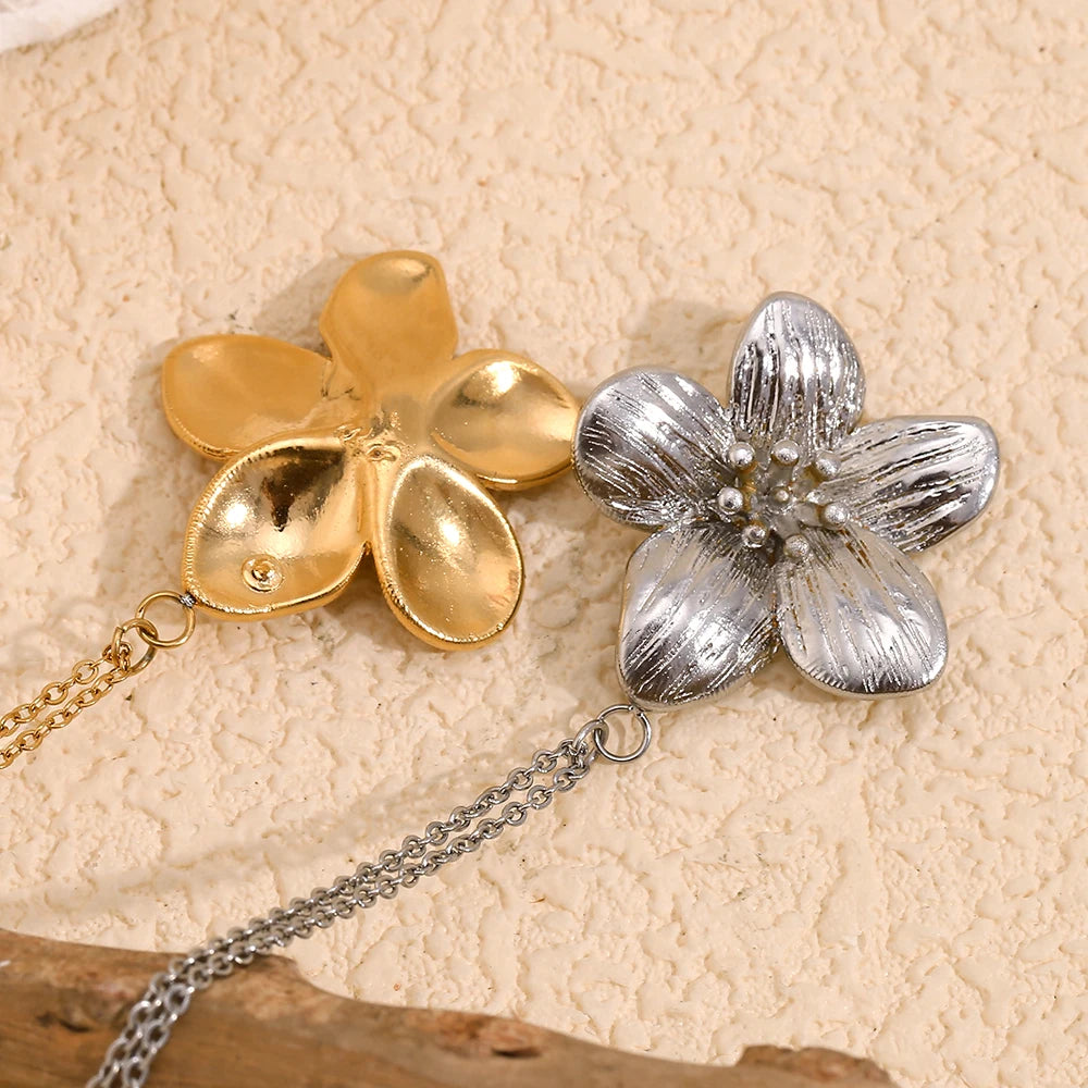 Golden Petal Necklace