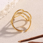 Dual Bloom Ring