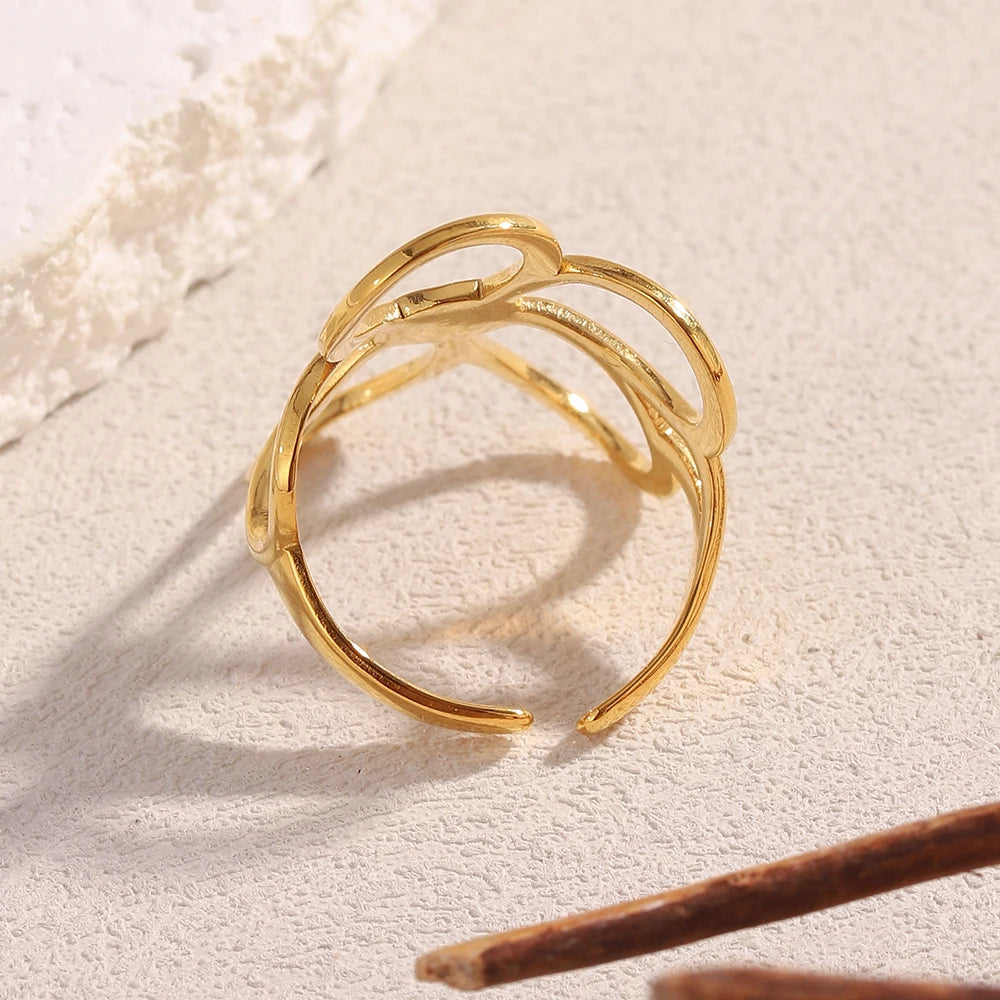 Dual Bloom Ring