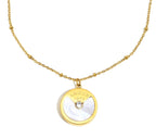 Ocean Letter Necklace