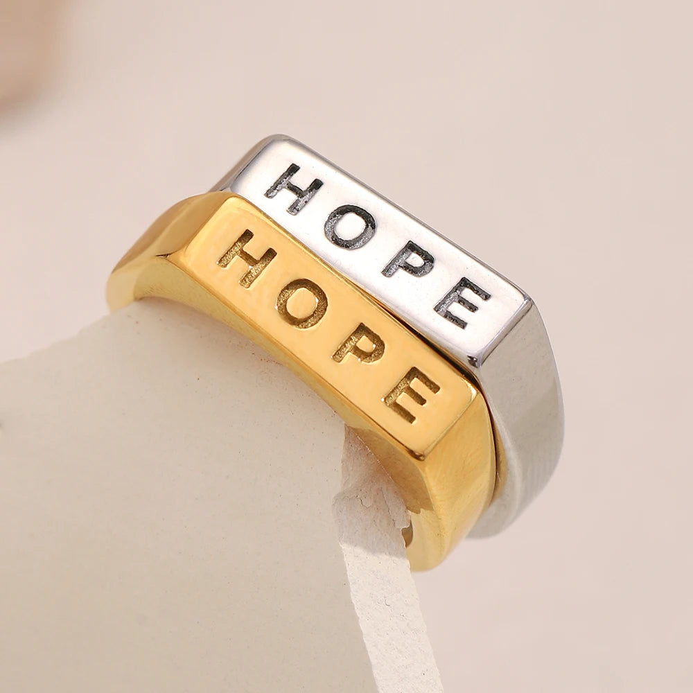 Hope Charm Ring