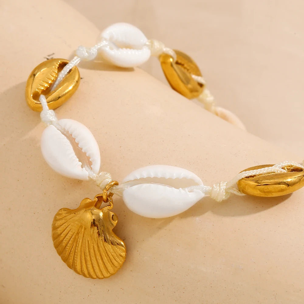 Starfish Shell Bracelet