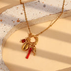 Shell Seahorse Necklace