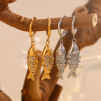 Lucky Fish Pendant Necklace