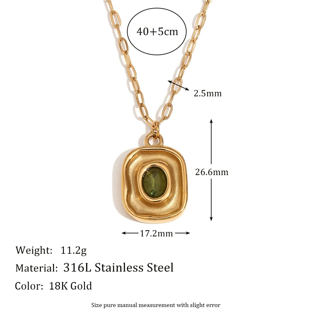 Emerald Edge Necklace