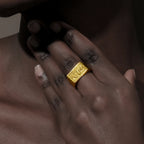 Serpent Square Ring