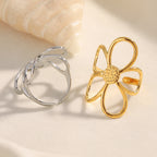 Dual Bloom Ring