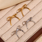 Bow Tassel Earrings