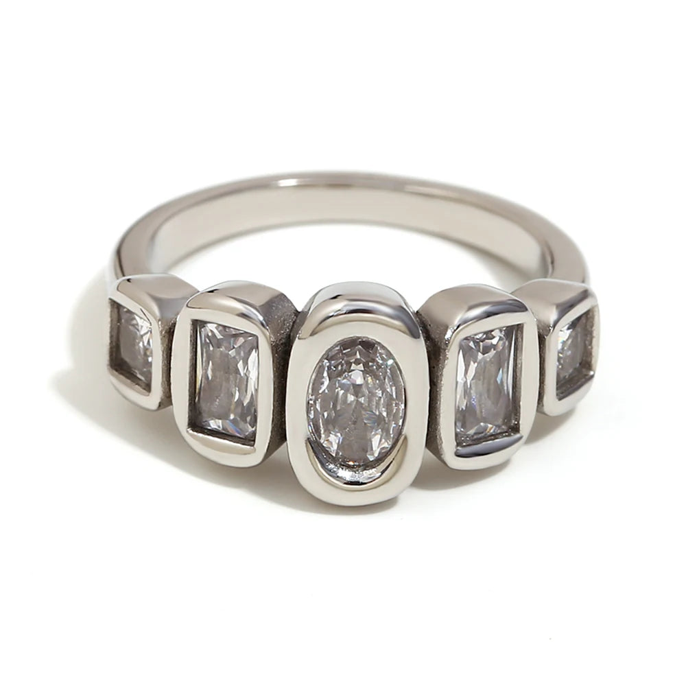 Luxe Geometry Ring