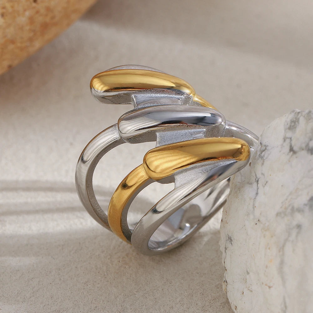 Bicolor Classic Ring