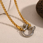 Dual Tone Necklace