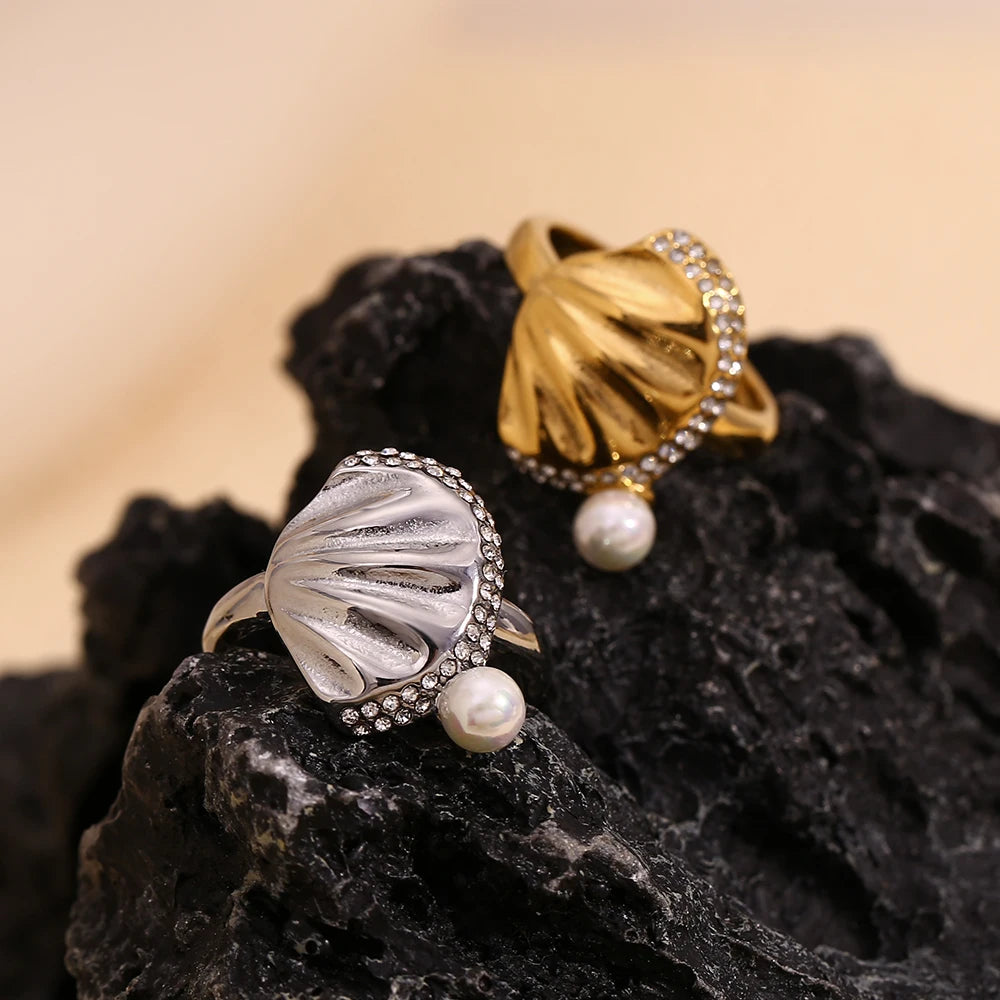 Pearl Shell Ring