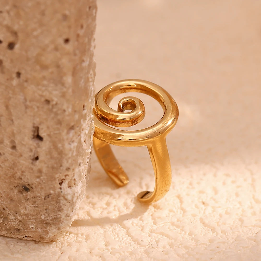Spiral Opening Ring