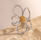 Dual Bloom Ring
