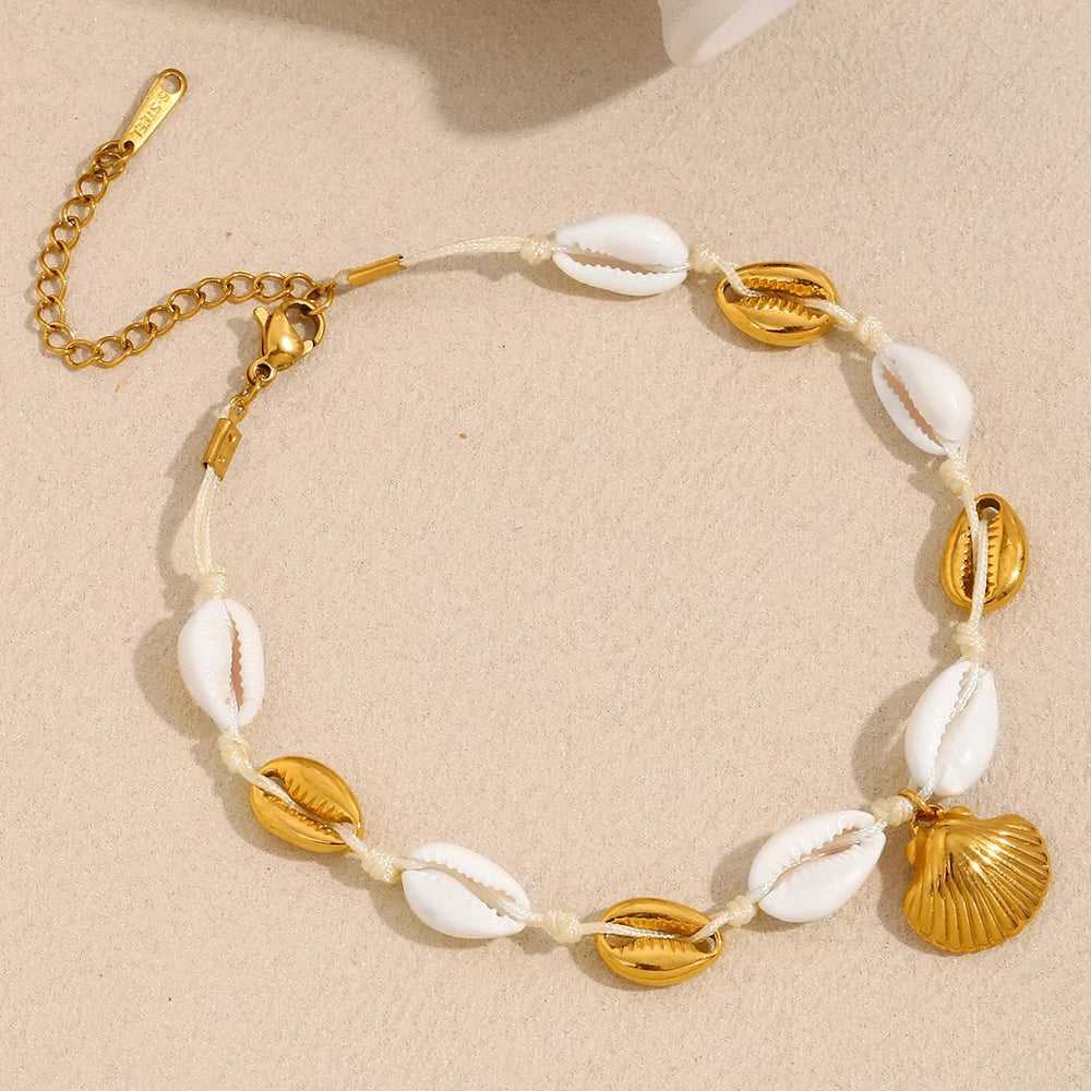 Starfish Shell Bracelet