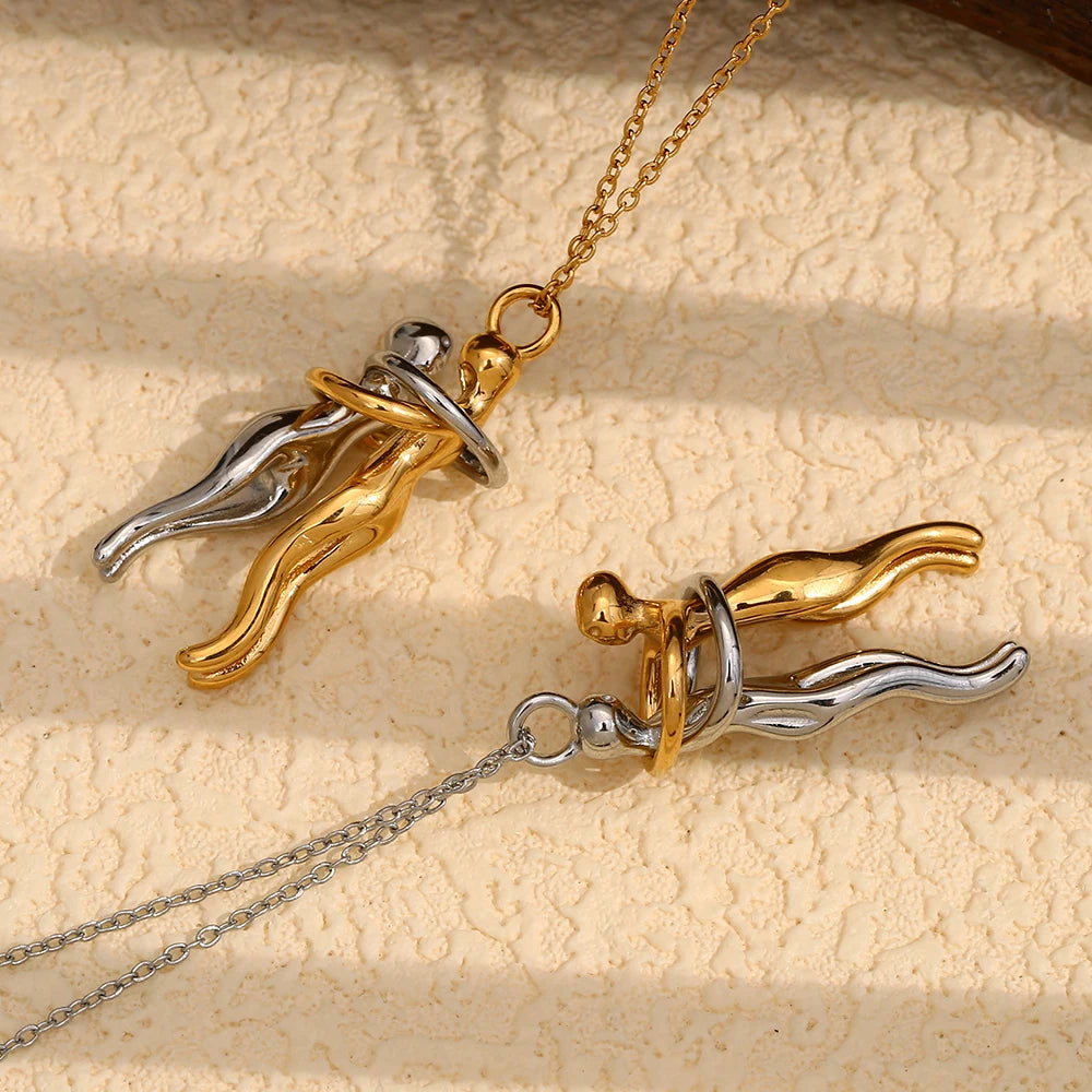 Hug Embrace Necklace