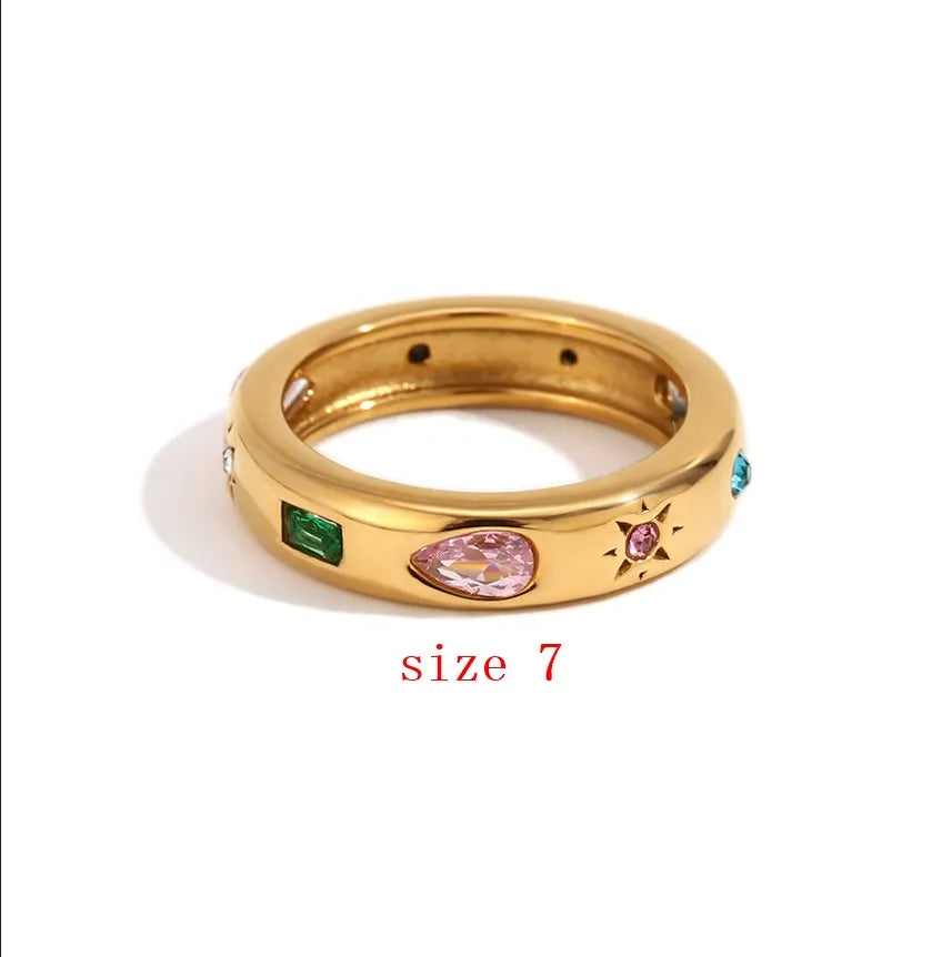 Solar Spark Ring