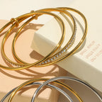 Triple Layer Zircon Bracelet