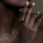 Spool Spiral Texture Ring