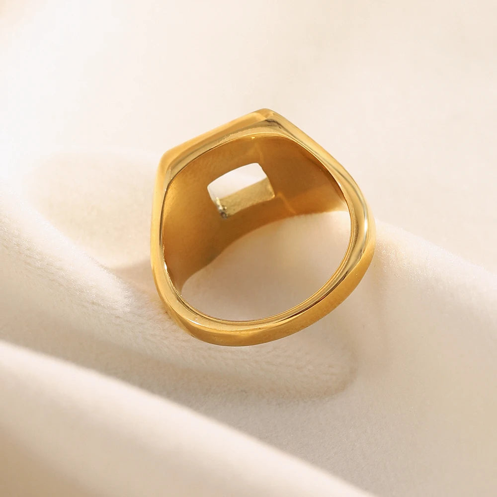 Waterproof Gold Ring