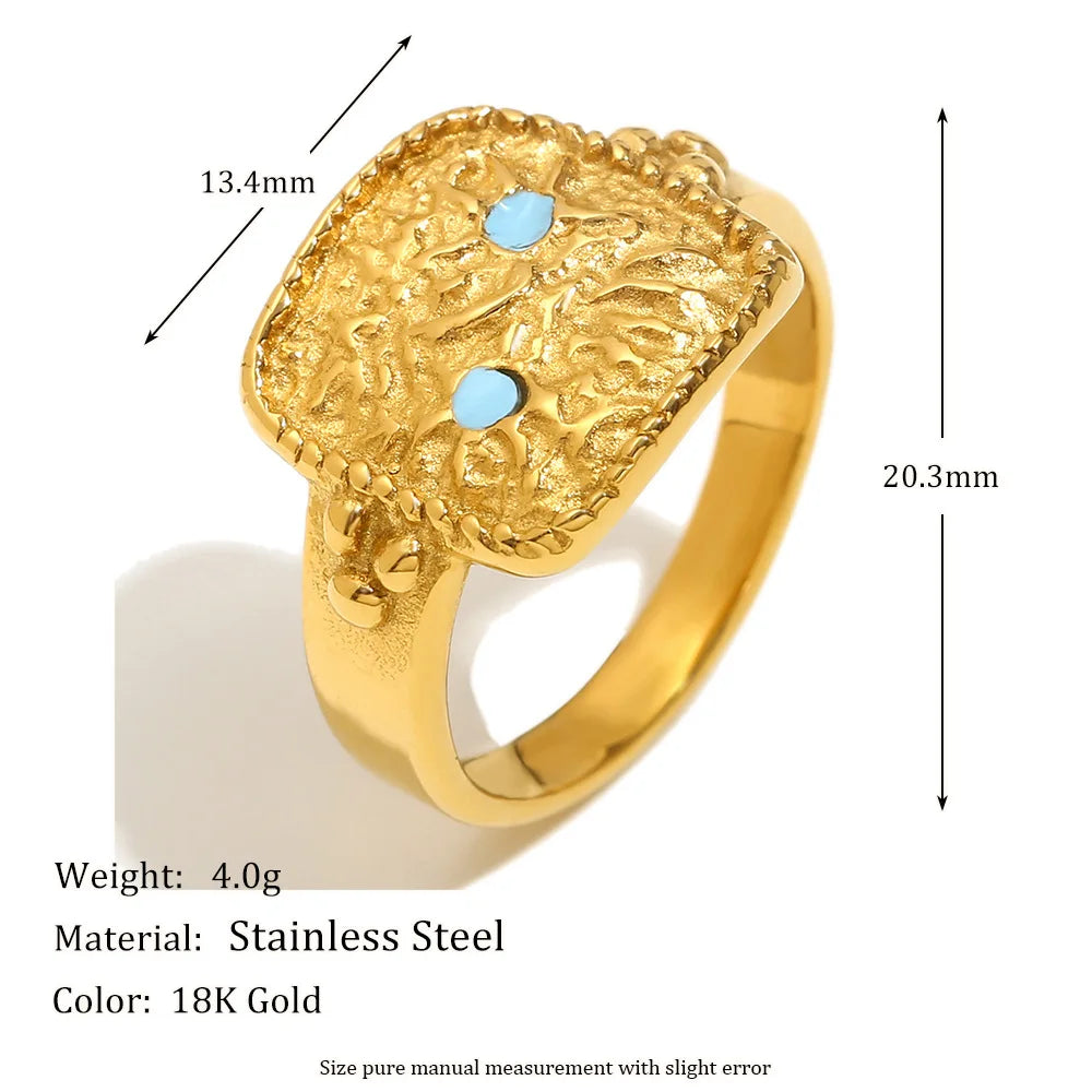 Sun Moon Star Necklace Ring