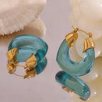 Acrylic Curve Earrings