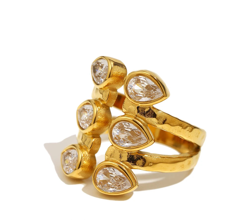 Radiant Layers Ring