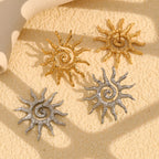 Sunflower Stud Earrings