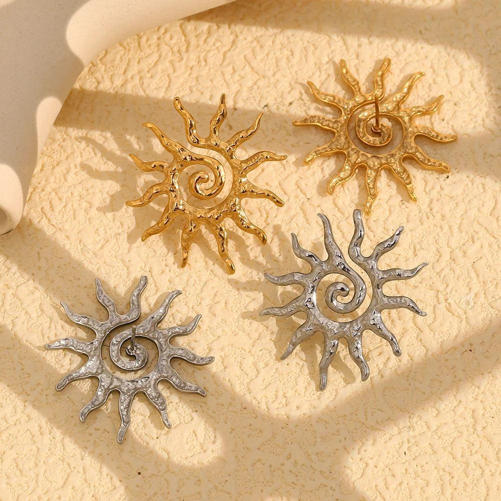 Sunflower Stud Earrings