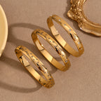 Star Sun Moon Open Bangle