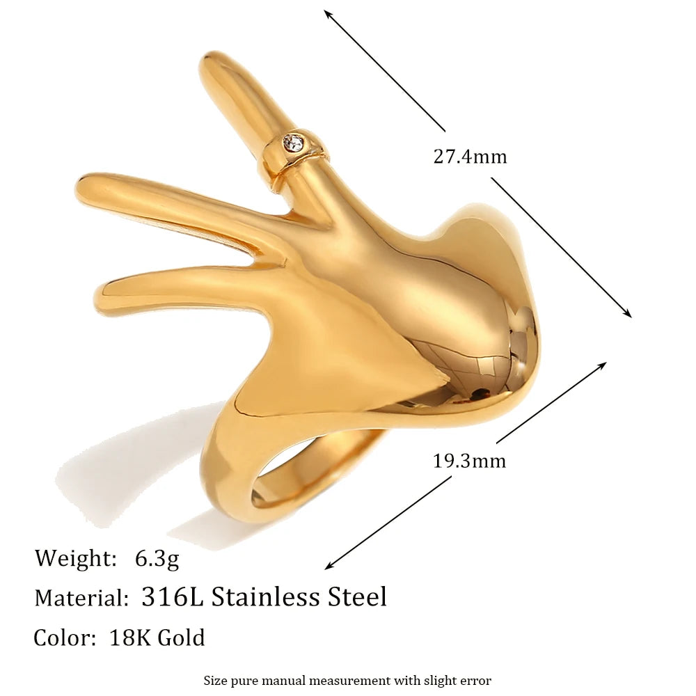 Cheer Sign Ring