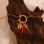 Shell Seahorse Necklace