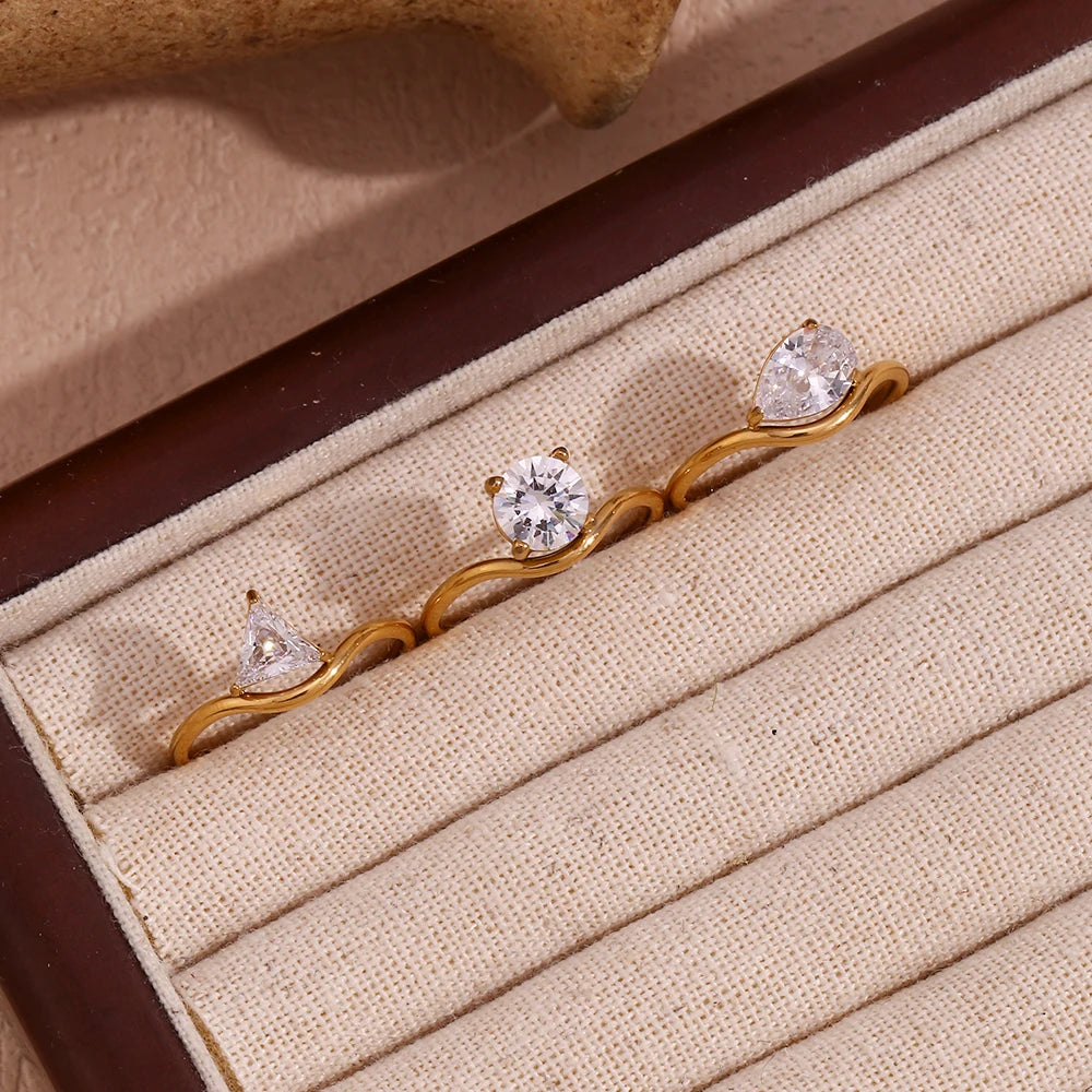 Ocean Wave Ring