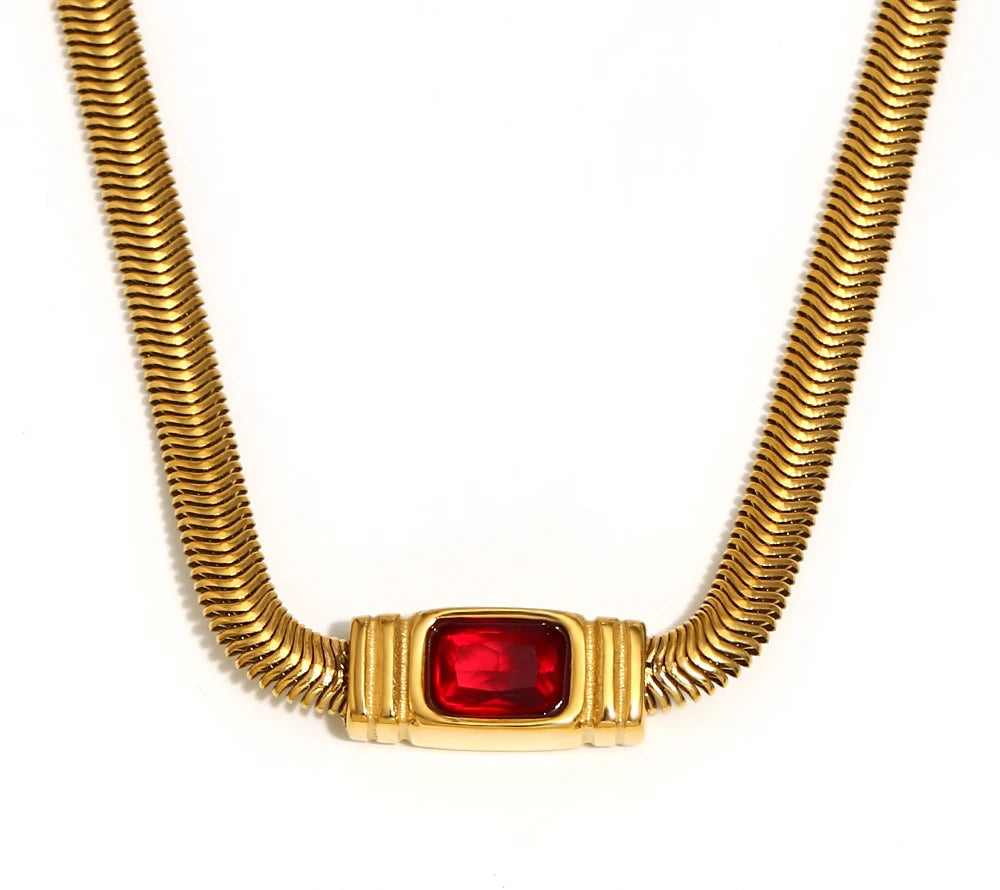 Red Glow Necklace