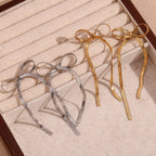 Bow Tassel Earrings