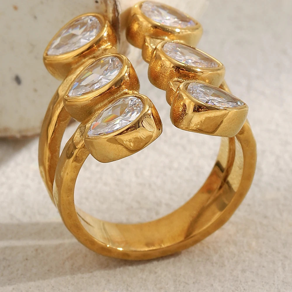 Radiant Layers Ring