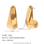 Geo L-Hook Earrings