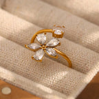 Open Petal Ring