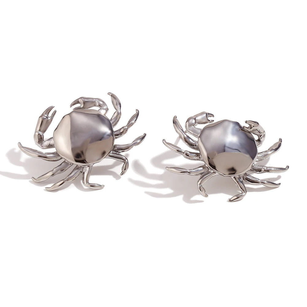 Mini Crab Earrings