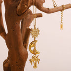 Celestial Heart Pendant Necklace