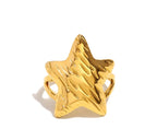 Starfish Open Ring