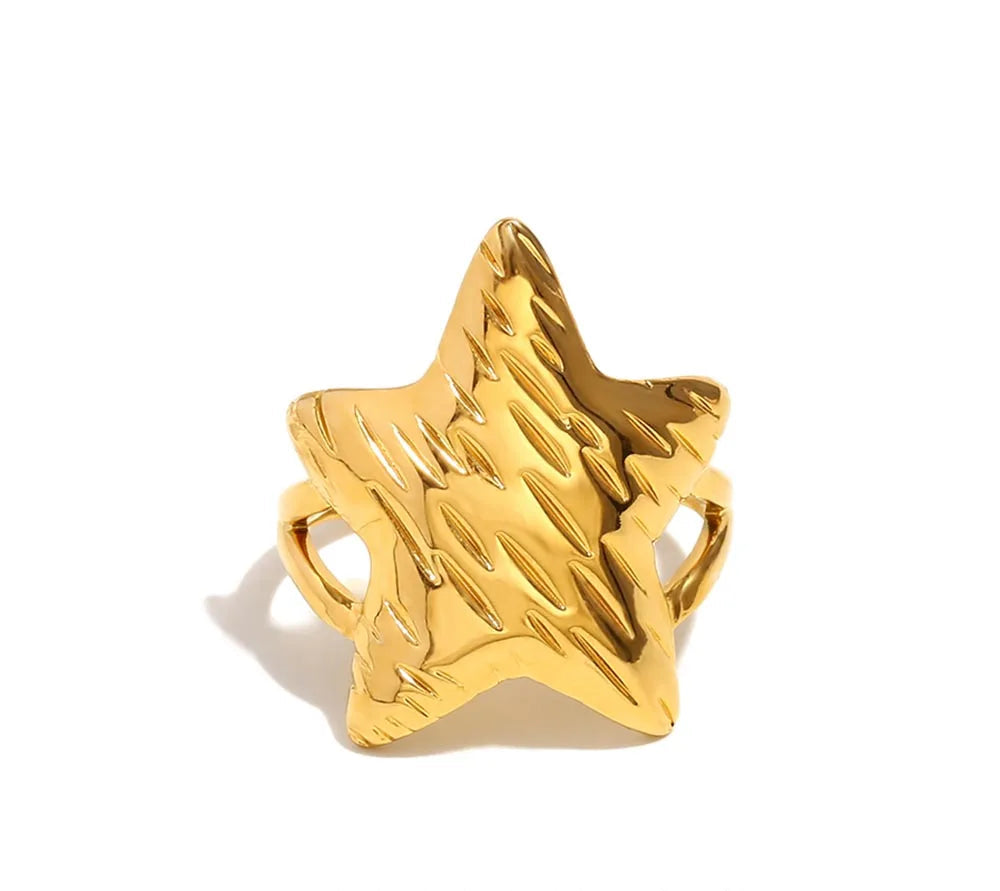 Starfish Open Ring